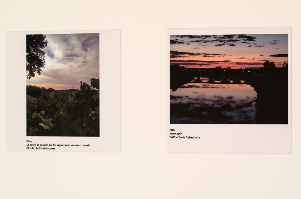 oeuvre photographique, bergerac vu par les enfant expo