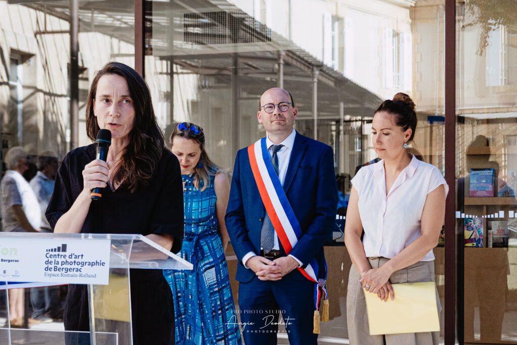 Elfi Turpin directrice du Frac Nouvelle-Aquitaine MÉCA,
